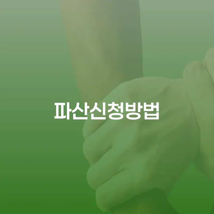 개인회생재산 채무조정제도을 이용하여 급증하는