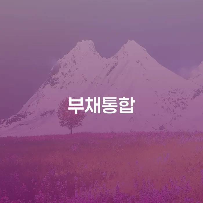 완도군 개인회생 재신청 워크아웃 과정을