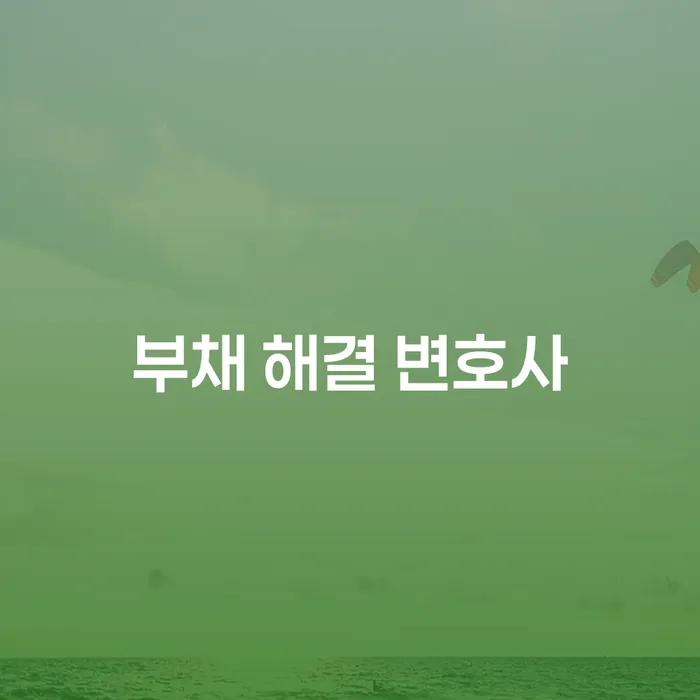 부채 해결 변호사: 개인회생과 파산, 어떤 선택이 맞을까요?