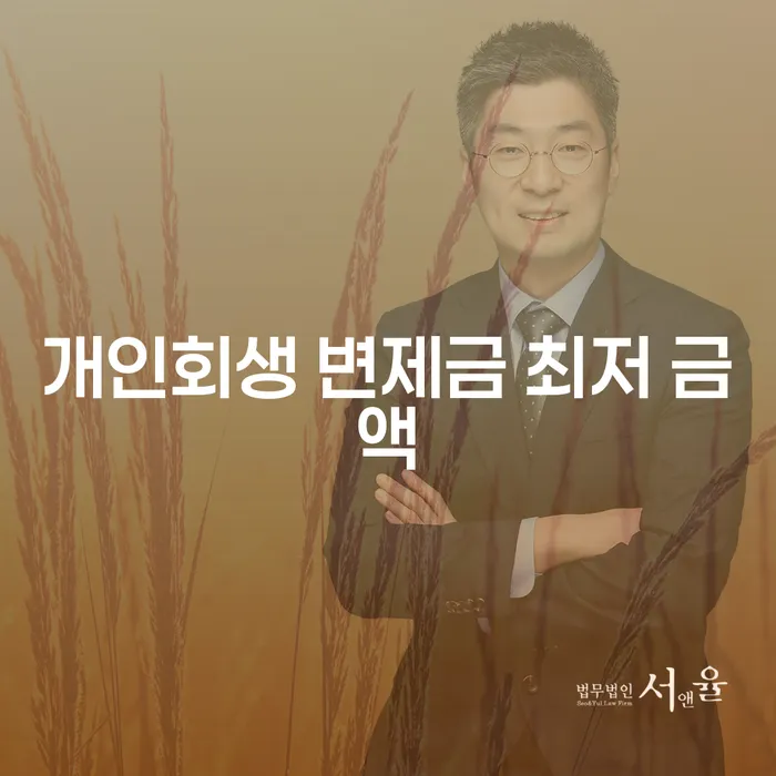 개인회생 변제금 최저 금액, 고민되시나요?