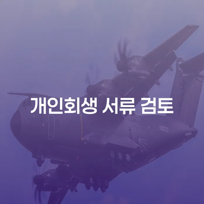 개인회생 서류 검토: 채무 해결의 첫걸음은 어떻게 시작해야 하나요?