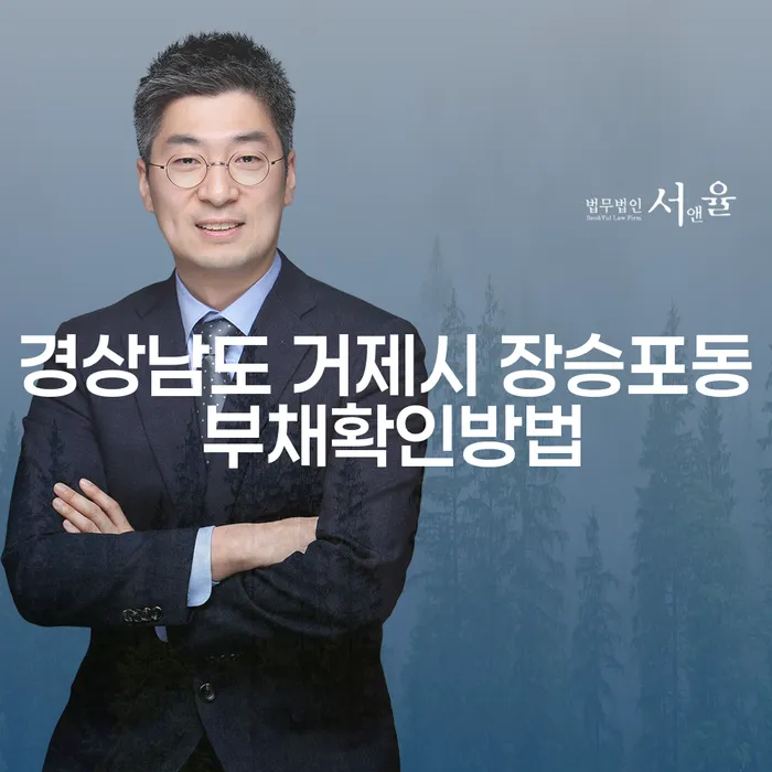 경상남도 거제시 장승포동 부채확인방법과 담보사채, 어떻게 접근해야 할까요?